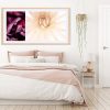 Tulip Dahlia Framed Print Bernadette Meyers Art Lovers Australia