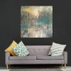 Turquoise Garden Grey Lounge Black Wall