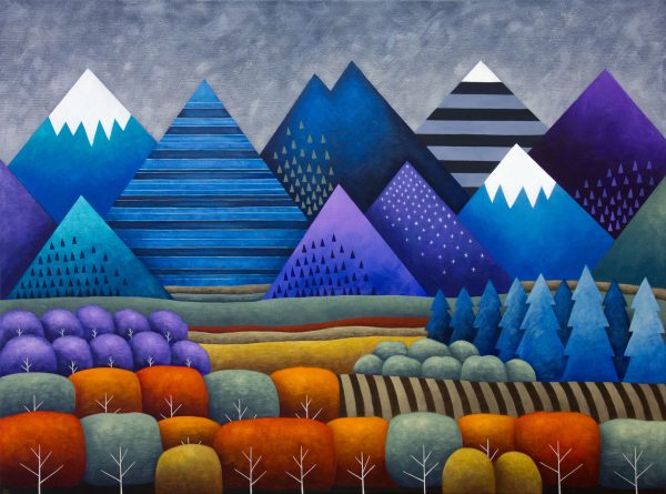 Winter Panorama 40x30 Large