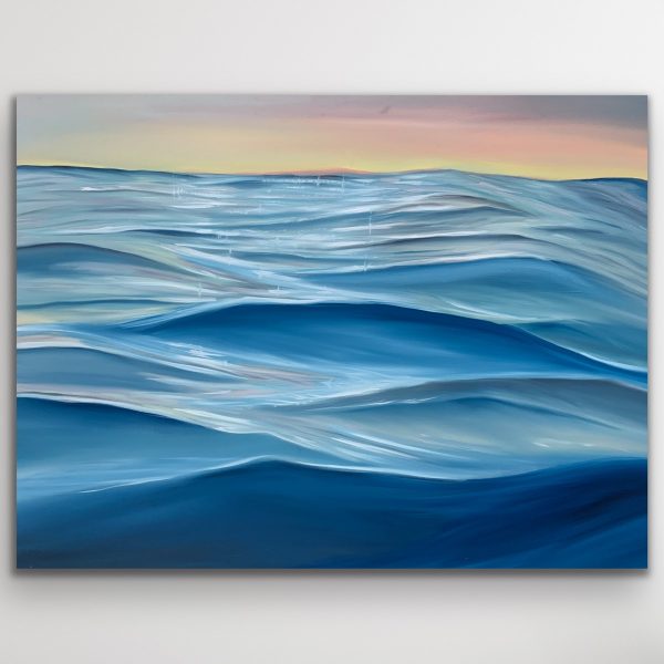 Amongst The Majic Ocean Abstract Painting Alanah Jarvis