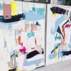 Colourful Abstract Painting Pairs Reengage I And Ii Australian Artist Sarah Jane
