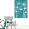 Lounge Agapanthus Small White Abstract Miranda Lloyd