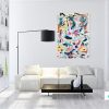 Modern Artist Sarah Jane Large Happy Abstract Painting Colourful When Tomorrow Comes Contemporary Living Room