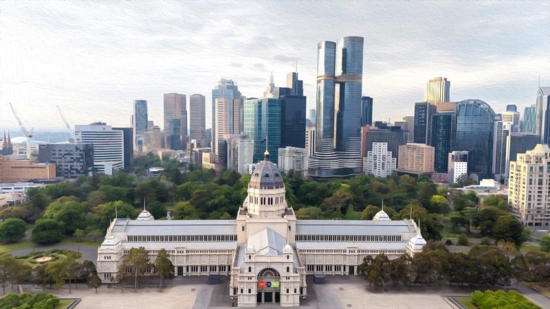 Melbourne Architecture Old and New.