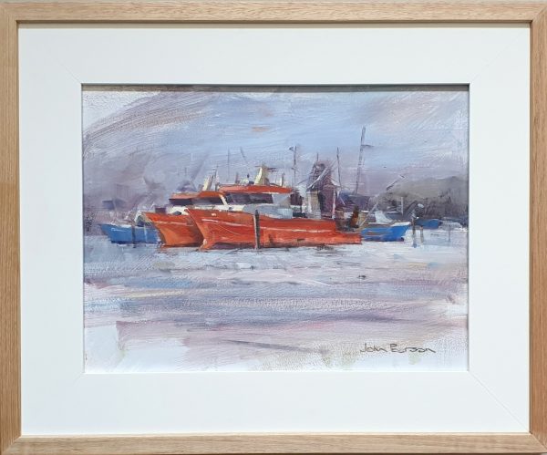 20 Mooloolaba Wharf Framed Cropped