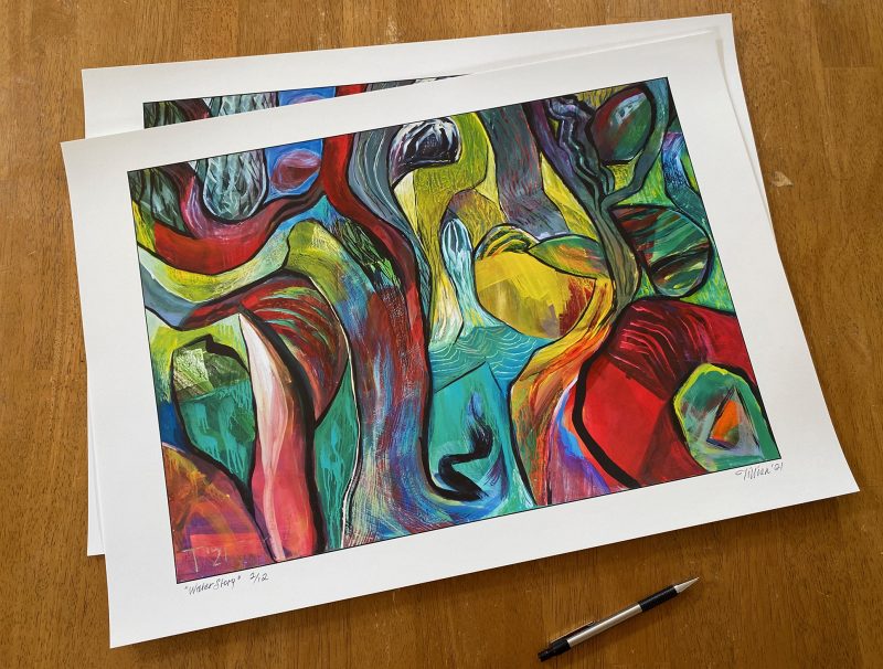 Water Story Ltd Ed Print