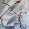Alicia Cornwell White Scented Magnolia And The Round Vase 1
