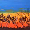 Bush Sunset 50x40 1
