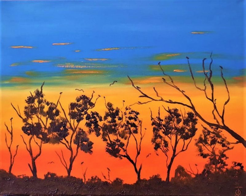 Bush Sunset