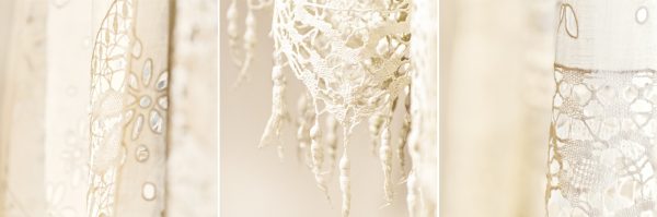 Lace Dreams Triptytch