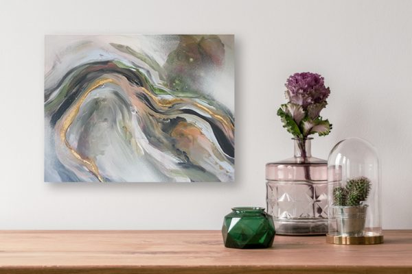 Vase On Empty White Background