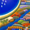 Seaside Sailing No3 36x40 Large