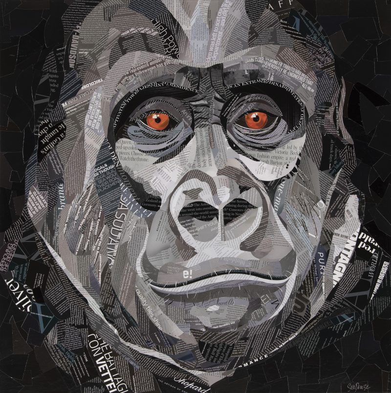 Gorilla Eyes – Ltd Ed Giclee Print
