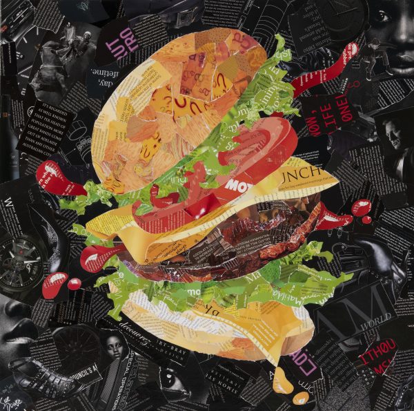 Sue Dowse Hamburger With The Lot Primary