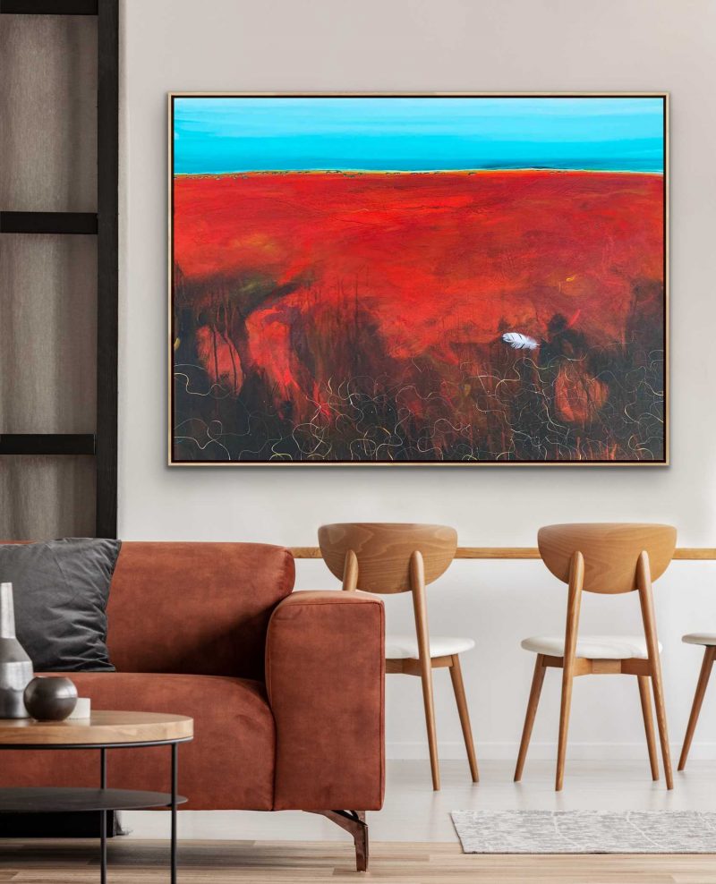 The Plains Wanderer – Framed