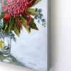 Vickie Liu Blue Waratah 50x60 Right Edge