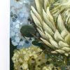 Vickie Liu Flannel Flowers Proteas And Hydrangeas 50x60 Detail 1