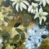 Vickie Liu Flannel Flowers Proteas And Hydrangeas 50x60 Detail 2