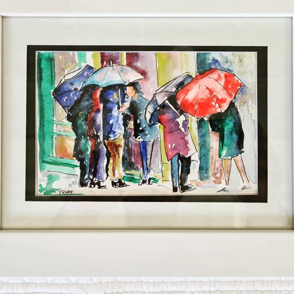 Watercolour Ile Saint Louis