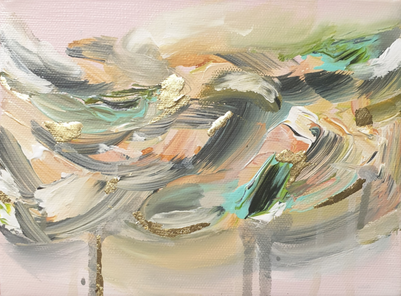 We watched the leaves fall