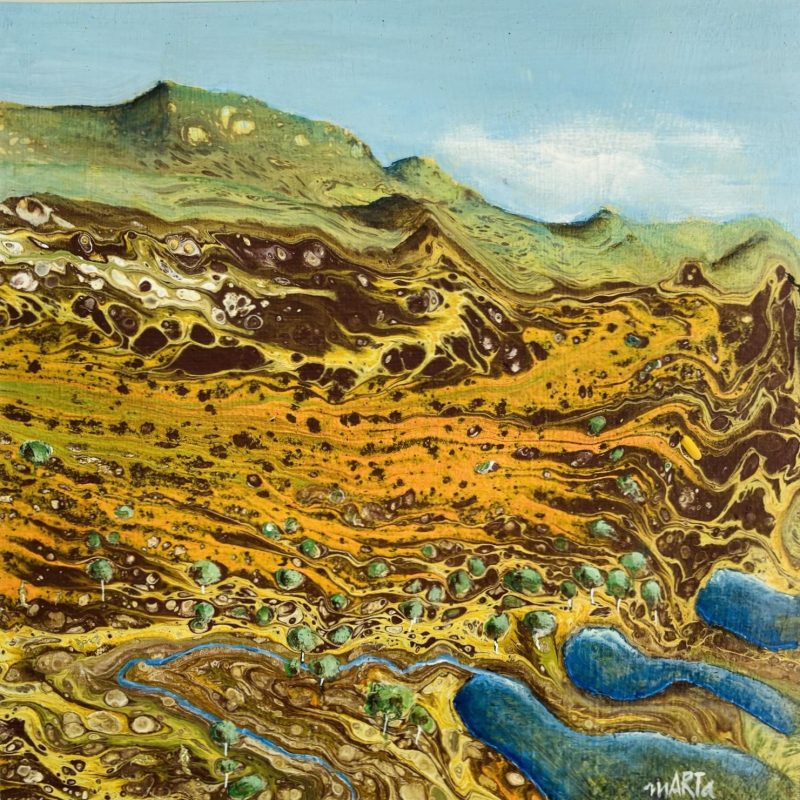 Australian Colours I and II – Diptych