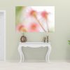 Abstract Pink Gum Blossoms Canvas Print Bernadette Meyers Art Lovers Australia
