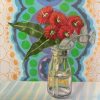 Alicia Cornwell Retro Cream Bottle Gum Blossom