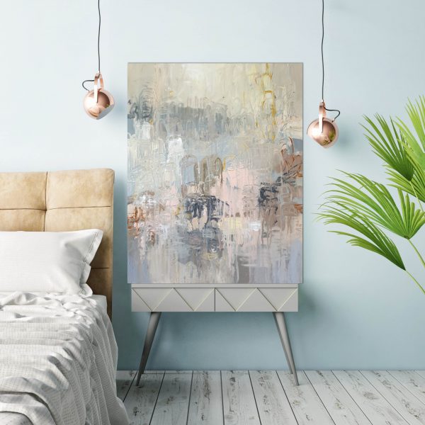 Dawn Bedhead Pale Blue Wall