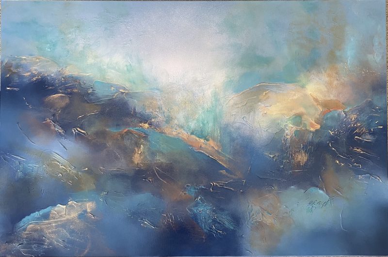 Moody Blue Mountains