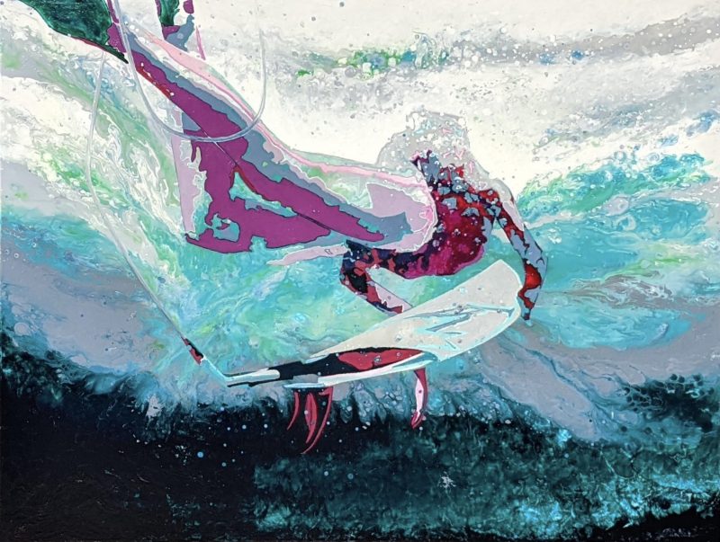 And besides you breathe differently down here