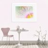 Pink Eucalyptus Blossom Detail Framed Print Bernadette Meyers Art Lovers Australia