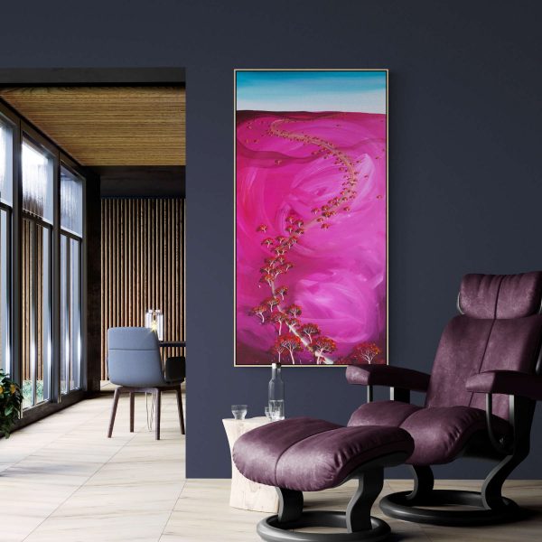 Tania Chanter Autumn Blush Close Abstract Landscape