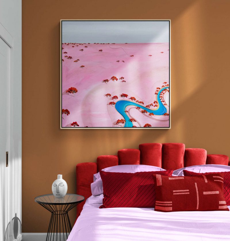 Twilight Blush Framed