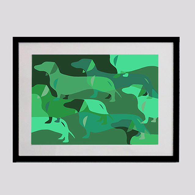 Valley of the Dachshunds – Ltd Ed fine art print
