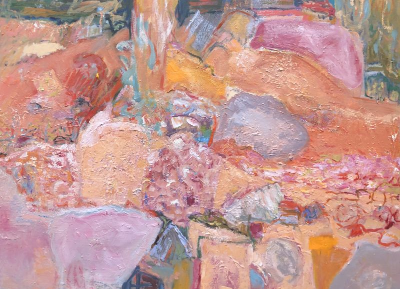 Hydrangea Garden Abstract