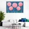 Lounge Pink Thick Flowers 90 X 60 Miranda Lloyd