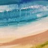 Marcoola Beach Songbird Designz Deborah Lang Abstract Beach Bay Beachscene Canvas Wall Art Contemporary Coastal Hamptons Style 3