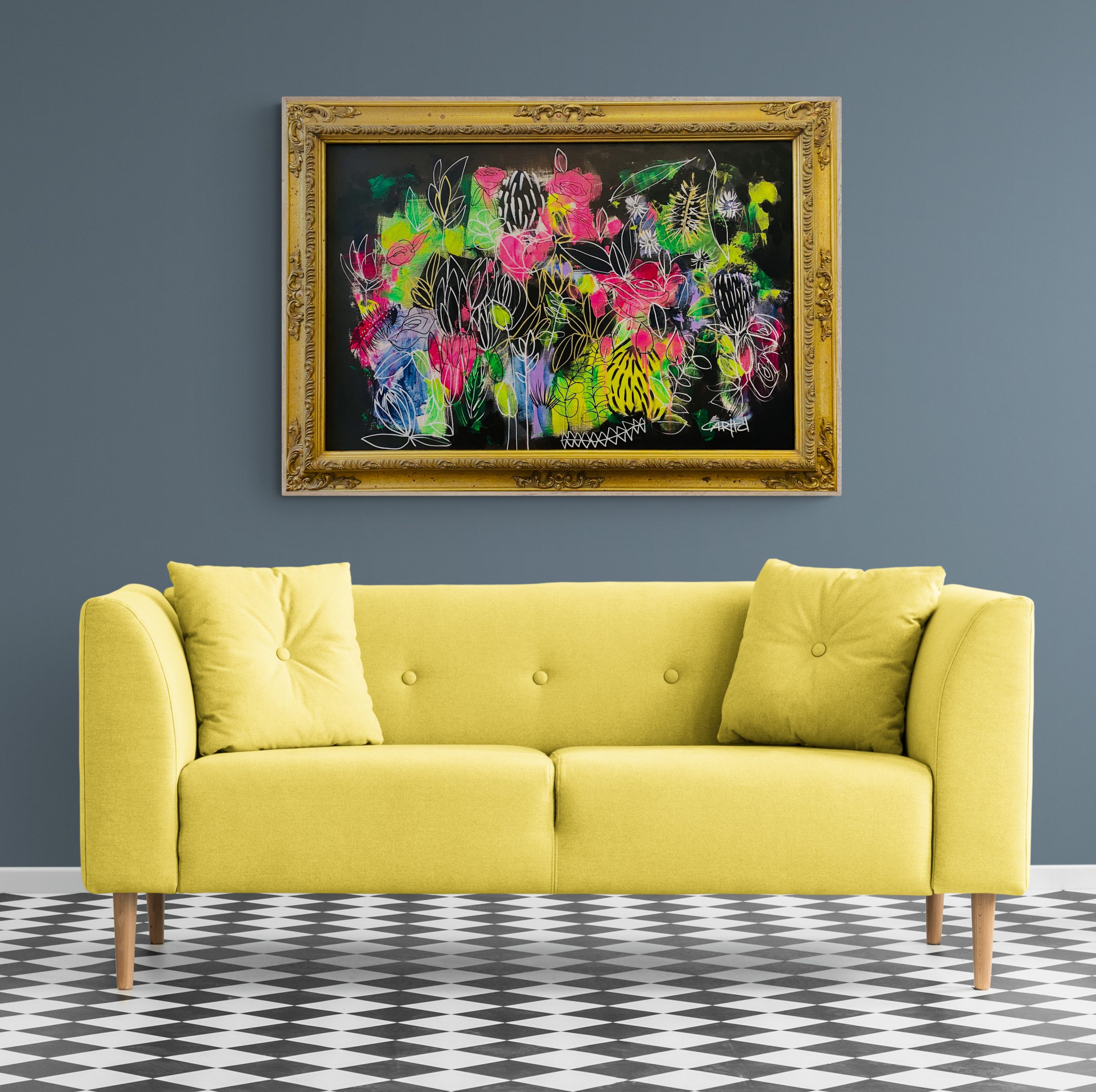 Carita Farrer Spencer Fancy Floral Insitu 2