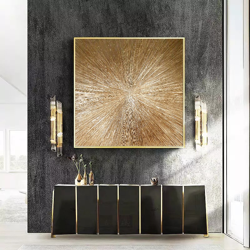 Gold Universe – minimslist abstract