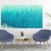 4. Living Room Interior Design Artist Leni Kae Through Trust And Truth Blue Abstract Landscape