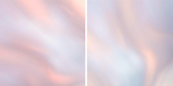 Abstract Sunrise Diptych