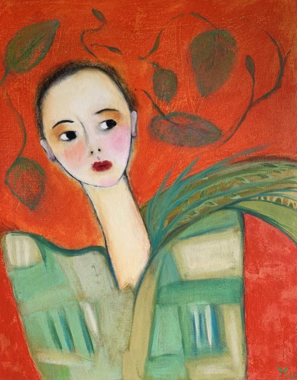 Marijke Lambregtse Continuous Muse 42x52.5