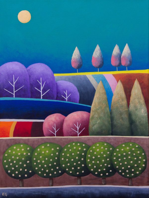 Turquoise Patchwork No3 12x16 Large2