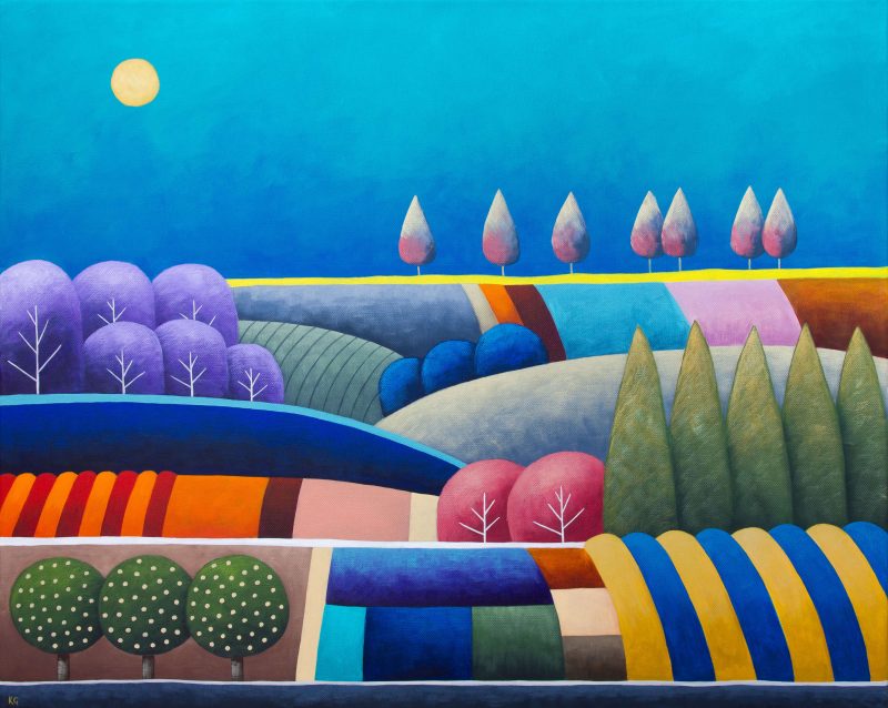 Turquoise Patchwork No 2