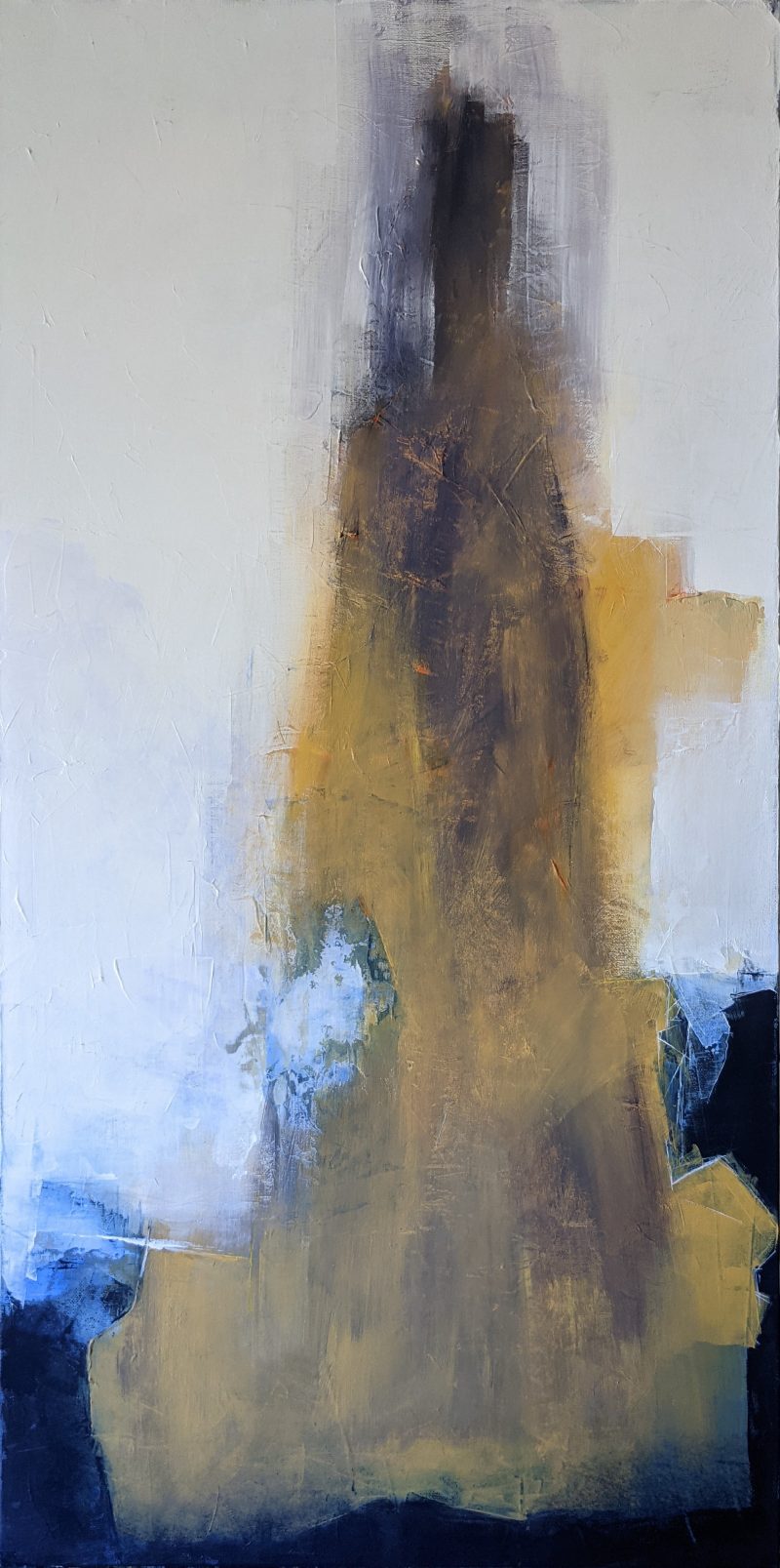 Grey Figure In Giallo Di Napoli