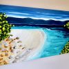 Paradiso Songbird Designz Deborah Lang Abstract Beach Ocean Oceanscape Rocks Nudey Beach Tropical North Qld Canvas Wall Art Contemporary Coastal Hamptons Style 3