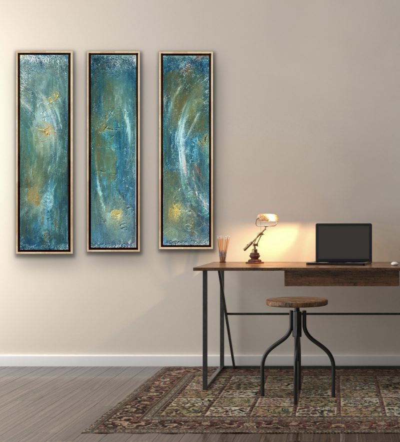 Elysian Visions triptych