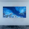 Blue Abstract Painting Petra Meikle De Vlas3
