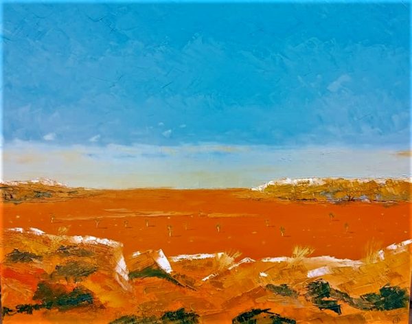 Desert Valley 93x67cm