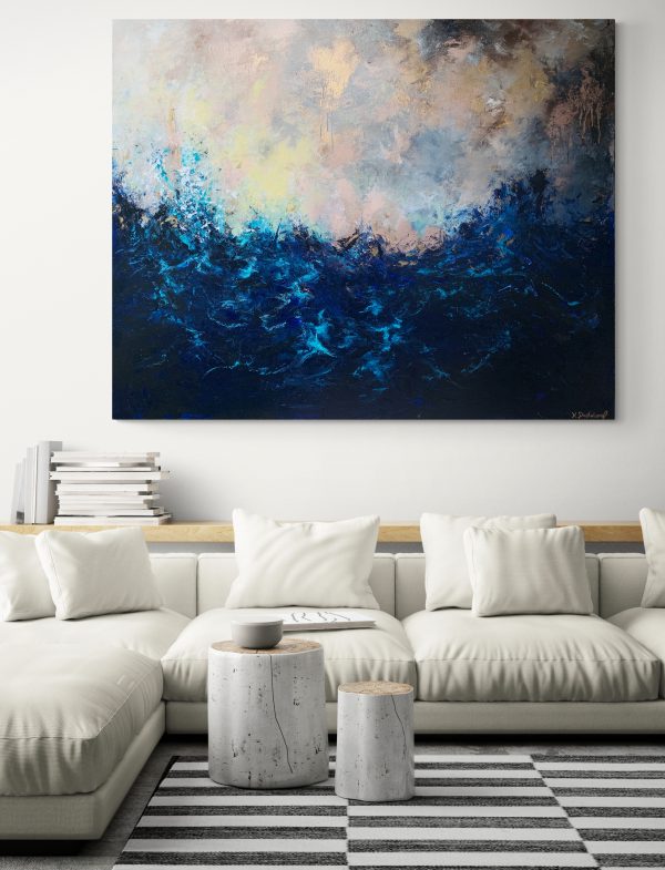 Lounge With Corner Sofa And Tree Stump Pedestals 2